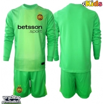 Inter Milan Goalkeeper Replica Third Minikit 2025-26 Long Sleeve (+ pants)